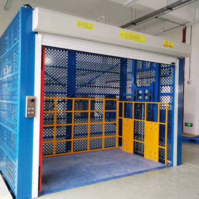 临颍导轨式升降货梯